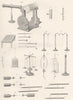 SCIENCE. Electricity (1)  1880 old antique vintage print picture