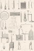 SCIENCE. Heat 1880 old antique vintage print picture