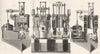 ENGINEERING. Steam- Engine. Annular Cylinder engines 1880 old antique print