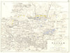 BATTLE OF WAGRAM. 5th & 6th July 1809 - sheet 1. Austria. Vienna 1848 old map