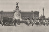 LONDON. Pomp & ceremony show that King is in residence at Buckingham Palace 1926