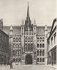 LONDON. Dignified gateway of Guildhall, splendid palace city fathers 1926