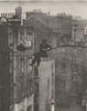 LONDON W1. Suspending a Telephone Cable between Conduit and Maddox streets 1926