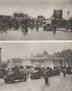 LONDON. General strike. Great strike. Cycling. Armoured cars 1926 old print