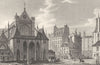 PARIS. Eglise de St. Germain L'Auxerrois 1831 old antique print picture
