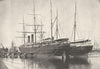 LOIRE- ATLANTIQUE. St- Nazaire. Transatlantiques en Charge 1895 old print