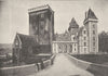 PYRÉNÉES- ATLANTIQUES. Pau. Place du Chateau 1895 old print picture