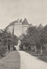 DORDOGNE. Chateau de Fénelon 1895 old antique vintage print picture