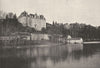 DORDOGNE. Chateau de Roche- Sur- L'Isle 1895 old antique vintage print picture