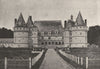 SEINE- MARITIME. Mesnières. Chateau 1895 old antique vintage print picture