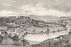 SHROPSHIRE. Ludlow 1901 old antique vintage print picture