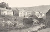 WALES. Outskirts of Neath 1901 old antique vintage print picture