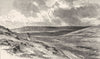 NORTHUMBERLAND. Alston Moor 1901 old antique vintage print picture