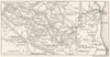 DURHAM. The Course of the Wear. Sketch map 1901 old antique plan chart