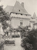 CHARENTE. Barbezieux- Ancien château 1904 old antique vintage print picture