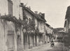 CHARENTE. Ruffec- Vieilles maisons 1904 old antique vintage print picture