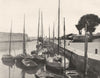CHARENTE-MARITIME. La Château- d'Oléron- Port 1904 old antique print picture