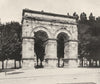CHARENTE-MARITIME. Saintes-Arc de Germanicus 1904 old antique print picture