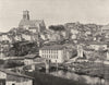 HAUTE-VIENNE. Bellac- Vue générale 1904 old antique vintage print picture