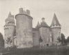 HAUTE-VIENNE. Coussac- Bonneval- Château 1904 old antique print picture