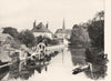 SEINE-ET-MARNE. Souppes 1902 old antique vintage print picture