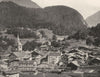 SAVOIE. Vue générale de Beaufort (758 mètres d'altitude)  1903 old print