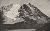 SAVOIE. La Grande Casse (3, 861 mètres d'altitude)  1903 old antique print