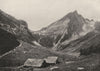SAVOIE. L'aiguille du Doran (3, 049 mètres d'altitude)  1903 old antique print