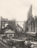MOSELLE. Hayange. Hauts fourneaux du Patural 1937 old vintage print picture