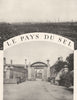 MOSELLE. Les Salines de Dieuze 1937 old vintage print picture