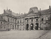 MEURTHE-ET-MOSELLE. Lunéville- Château 1906 old antique vintage print picture
