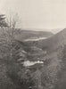 VOSGES. Lacs de Retournemer et de Longemer 1906 old antique print picture