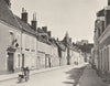 EURE-ET-LOIR. La rue Saint-Laurent, à Nogent-le-Rotrou 1903 old antique print