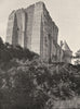 EURE-ET-LOIR. Le donjon, à Nogent-le-Rotrou 1903 old antique print picture
