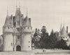 EURE-ET-LOIR. Château de Frazé 1903 old antique vintage print picture
