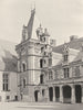 LOIR-ET-CHER. Pavillon d'angle, au château de Blois 1903 old antique print