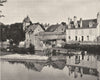 LOIR-ET-CHER. Vue générale de Romorantin 1903 old antique print picture