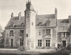 LOIR-ET-CHER. Manoir de la Poissonnière 1903 old antique vintage print picture