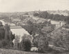 DEUX-SÈVRES. Thouars- Vue générale 1904 old antique vintage print picture