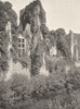 DEUX-SÈVRES. Ruines de la Meilleraye 1904 old antique vintage print picture