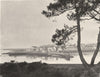 FINISTÈRE. Vue générale de Concarneau 1903 old antique vintage print picture