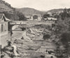 ARDÈCHE. Vue générale de Vals-les-Bains 1903 old antique vintage print picture