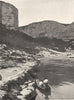 ARDÈCHE. L'ardèche 1903 old antique vintage print picture