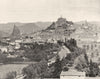 HAUTE-LOIRE. Le Puy- Vue générale 1903 old antique vintage print picture