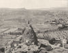 HAUTE-LOIRE. Le Puy- Vue Prise du rocher Corneille 1903 old antique print