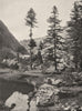 HAUTES-ALPES. Ailefroide, dans la Vallouise 1904 old antique print picture