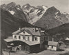 HAUTES-ALPES. Le Lautaret, le glacier de I'Homme et la Meije 1904 old print