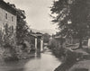 ISÈRE. Sassenage- Le Furon 1904 old antique vintage print picture