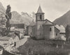 ISÈRE. Saint-Christophe-en-Oisans 1904 old antique vintage print picture