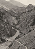 ISÈRE. Route du Lautaret- le pont d'Auris 1904 old antique print picture